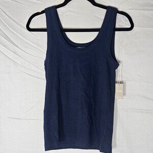 Talbots Navy Blue Tank Top - Size S - NWT